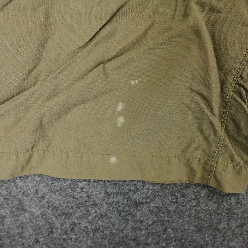 The North Face Trail Shorts Men Size 32x9 Outdoor Hiking Khaki Beige Lightweight